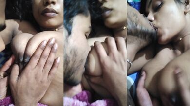 Indore Horny Bf Sucking Big Boobs Gf Kissing