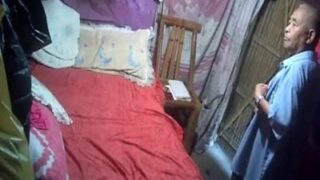 Manipuri Old Guy Fucks Bahu Behind Son