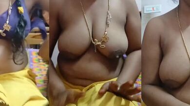 Tamil wife boobs captured husbands phone