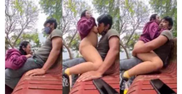 Desi University Babe Lund Sawari Khule Me