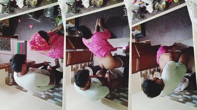 Mumbai slutty bhabhi record fuck devar kitchen